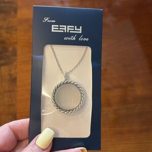 Celebrity cruise EFFY love silver locket necklace with charms cruise edition NEW